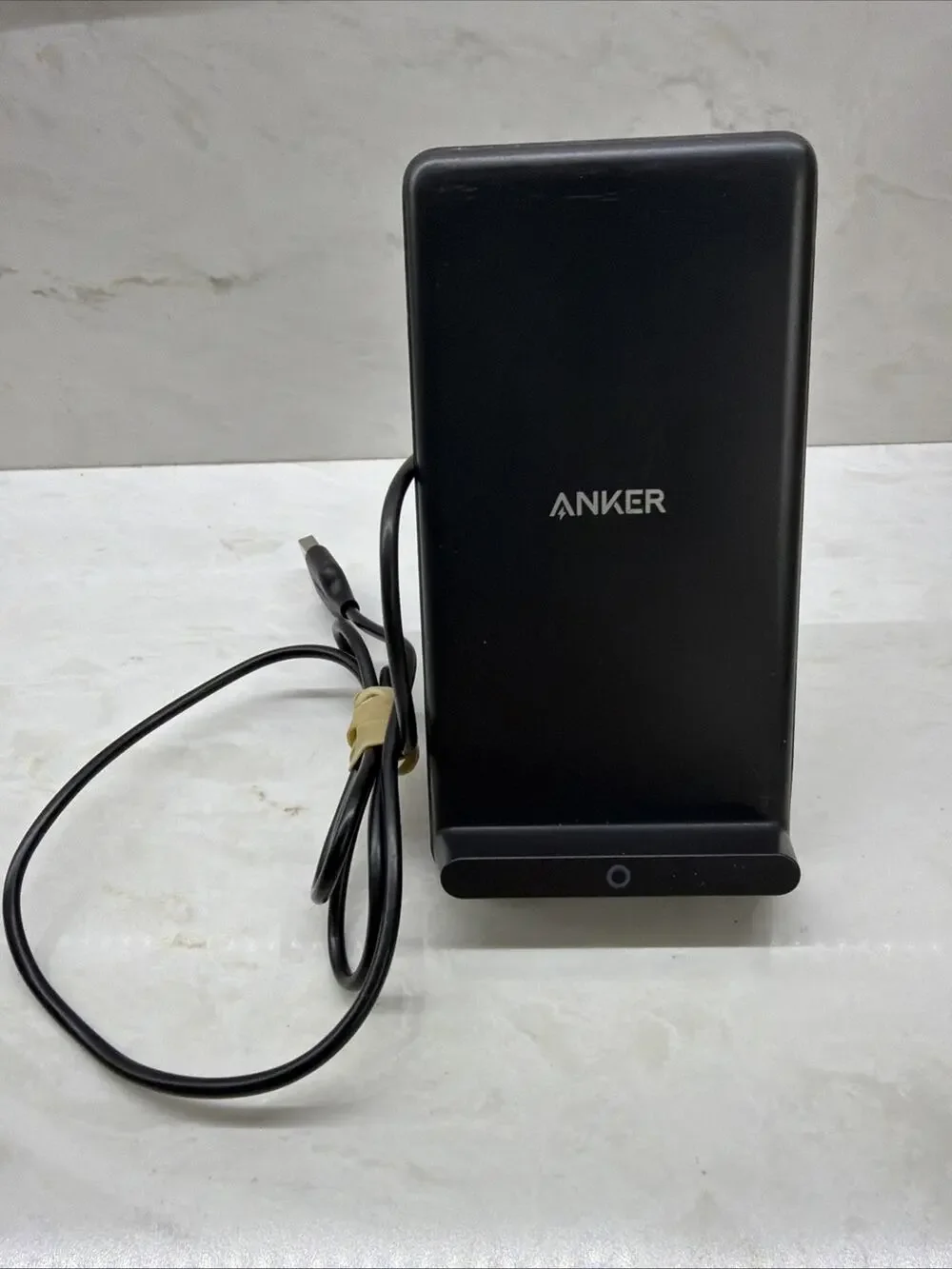 2 ANKER PowerWave Stand A2524 Wireless Phone Charger Stand Dock includes cables